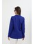 Nakışlı Saks Blazer Ceket 3