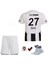 Beşiktaş Rafa Silva Siyah/beyaz 2024/2025 Yeni Sezon Çocuk Futbol Forması Çorap ve Bileklik Hediye 1