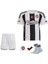 Beşiktaş Rafa Silva Siyah/beyaz 2024/2025 Yeni Sezon Çocuk Futbol Forması Çorap ve Bileklik Hediye 2