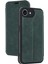 Iphone 16E Kılıf Flip Cover - Koyu Yeşil Ferrg 3