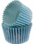 Cupcake Kalıbı Pet Kapsül Kek KALIBI48X34 mm - 100 Adet Fiyonklu Mavi 1