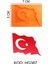 Türk Bayrağı Figürlü Gıda Silikon Kalıbı 1