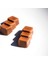 Polikarbon Çikolata Kalıbı Three Square Praline Mould No: 401 3