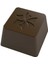 Polikaron Çikolata Kalıbı Square Praline With Flower Mould No: 96 2