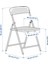Nemostore Ikea Torparö Katlanabilir Sandalye, Beyaz, Mindersiz 2
