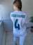 Real Madrid Sergio Ramos 2018 Beyaz Şampiyonlar Ligi Kısa Kol Yetişkin T-Shrt Forma 1