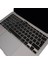 Arapça Klavye Koruyucu Macbook Air M1 13INÇ (Touchıd'li Air) A2337 A2179 Uk Enter ile Uyumlu Siyah 1
