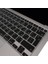 Arapça Klavye Koruyucu Macbook Air M1 13INÇ (Touchıd'li Air) A2337 A2179 Uk Enter ile Uyumlu Siyah 2