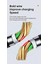 [c Tipi USB LED Ekran Naylon Örgülü Senkronizasyon Şarj USB Veri 4ft/1.2m Kablo Uyumlu Samsung Galaxy S20 S10 S9 S8 Plus Not 10 Google Pixel ve Daha Fazlası (Tip C (Yeni Android), 4ft/1.2m) 3
