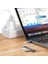 4 Port'lu Bağlantı Istasyonu Ultra Ince USB Bölücü Type-C Tipi Çoklu Arayüz Adaptörü Multi USB Çoklayıcı 3