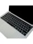 F Klavye Macbook Pro Kılıfı Daktilotip A1706 A1989 A2159 A1707 A1990 A2338 A2141 ile Uyumlu Siyah 2