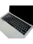 F Klavye Macbook Pro Kılıfı Daktilotip A1706 A1989 A2159 A1707 A1990 A2338 A2141 ile Uyumlu Siyah 3