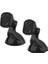 Mmwsm-2pkxces0 Magicmount Select Manyetik Telefon, S Veya Tablet Için Stickgrip Vantuzlu Araç Tutucu, 360 Derece Ayarlanabilir Kafa, Siyah (2'li Paket) 2