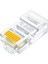 Plus PX-CAT460 Cat6 Jak, RJ45 Konnektör, Cat6 100 Lü Paket 1