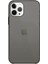iPhone 13 Pro Uyumlu Hardtop Basic Sert Kapak Kılıf (Şeffaf Siyah) 1