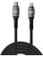 27W USB Type-C To Lightning iPhone iPad Örgülü Hızlı Şarj ve Data Kablosu 2 Metre 2
