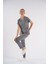 Dr. Greys Modeli Likralı Hemşire Forması Unisex Yarasa Kol Doktor Scrubs Hastane Takımı 1
