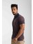 Polo Yaka Kahverengi Regular Fit 4