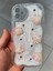 Iphone 11 Uyumlu 3D Kabartmalı Çiçek Desenli Silikon Kılıf 1