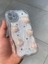 Iphone 11 Uyumlu 3D Kabartmalı Çiçek Desenli Silikon Kılıf 3