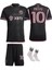 Lionel Messi Inter Miami Çocukalt-Üst Takım T-Shrt +Şort+Çorap+Bileklik 2