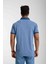 Polo Yaka Regular Fit Mavi Çizgili 3