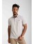 Polo Yaka Bej Regular Fit 1