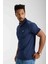 Polo Yaka Lacivert Regular Fit Çizgili 2