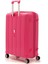 Bavul Büyük ve Orta 2li Set Kırılmaz Silikon Valiz V305 Fuşya 4