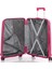 Bavul Büyük ve Orta 2li Set Kırılmaz Silikon Valiz V305 Fuşya 5