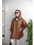 Oversize Önü Kurdele Işleme Nakışlı Tesettür Gömlek Tunik 1