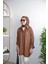 Oversize Önü Kurdele Işleme Nakışlı Tesettür Gömlek Tunik 5