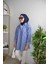 Oversize Önü Kurdele Işleme Nakışlı Tesettür Gömlek Tunik 2
