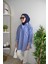 Oversize Önü Kurdele Işleme Nakışlı Tesettür Gömlek Tunik 4