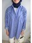 Oversize Önü Kurdele Işleme Nakışlı Tesettür Gömlek Tunik 5