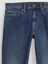 Erkek Koyu Mavi Slim Taper GapFlex Washwell™ Jean Pantolon 4