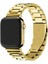 Apple Watch Seri 2/3/4/5/6/7/8/9/se/se2 38 40 41MM ve Seri 10 42MM Paslanmaz Çelik Metal Kordon 2