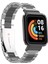 Xiaomi Mi Watch Lite Uyumlu Baklalı Paslanmaz Çelik Klipsli Kordon ve Kasa Koruyucu 1