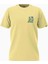 Peace Flower Ss Pale Banana Sarı T-Shirt 1