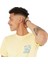 Peace Flower Ss Pale Banana Sarı T-Shirt 3