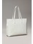 Kadın Ck Must Medium Shopper Omuz Çantası - Ekru 2