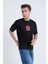 Erkek Oversize Baskılı T-Shirt Siyah We Must Sail 3