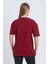 Kadın Oversize Baskılı T-Shirt Bordo Garage 5