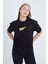 Kadın Oversize Baskılı T-Shirt Siyah Hot Tennis 1
