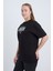 Kadın Oversize Baskılı T-Shirt Siyah California 2