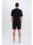 Erkek Penye Şort B8792AX/BK81 Black 2