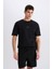 Erkek Penye Şort B8792AX/BK81 Black 4