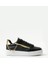 Flexicharm Kadin Hakiki Deri Bagcikli Siyah Rose Gold Sneaker 7