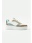 Bilma Kadin Hakiki Deri Bagcikli Mavi Beyaz Sneaker 7