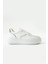 Jega Kadin Hakiki Deri Bagcikli Beyaz Sneaker 7